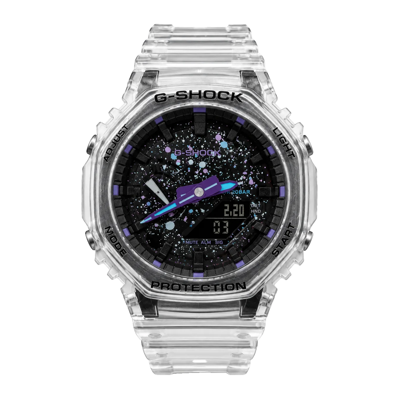 G-SHOCK GA-2100 — Clear Void