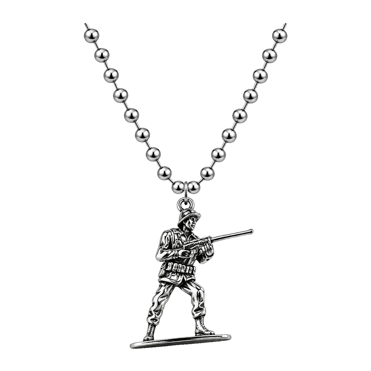 Marching Soldier Pendant Necklace
