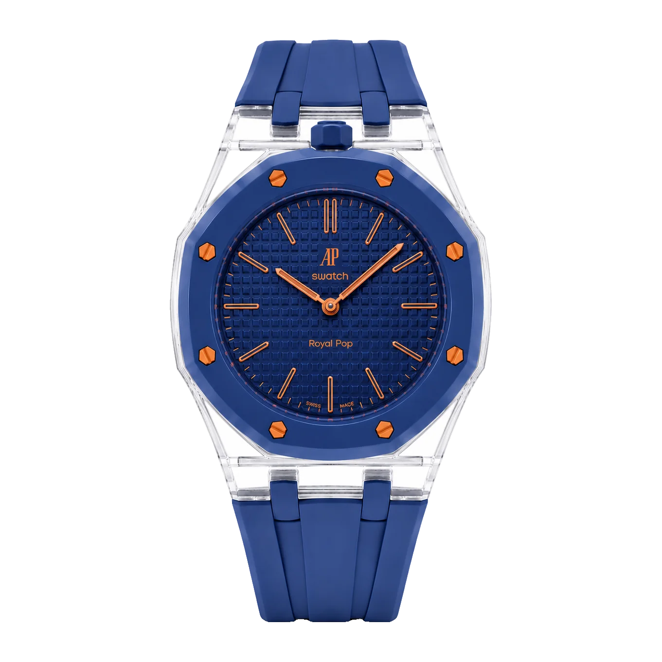 Royal Pop Midnight Blue — Clear