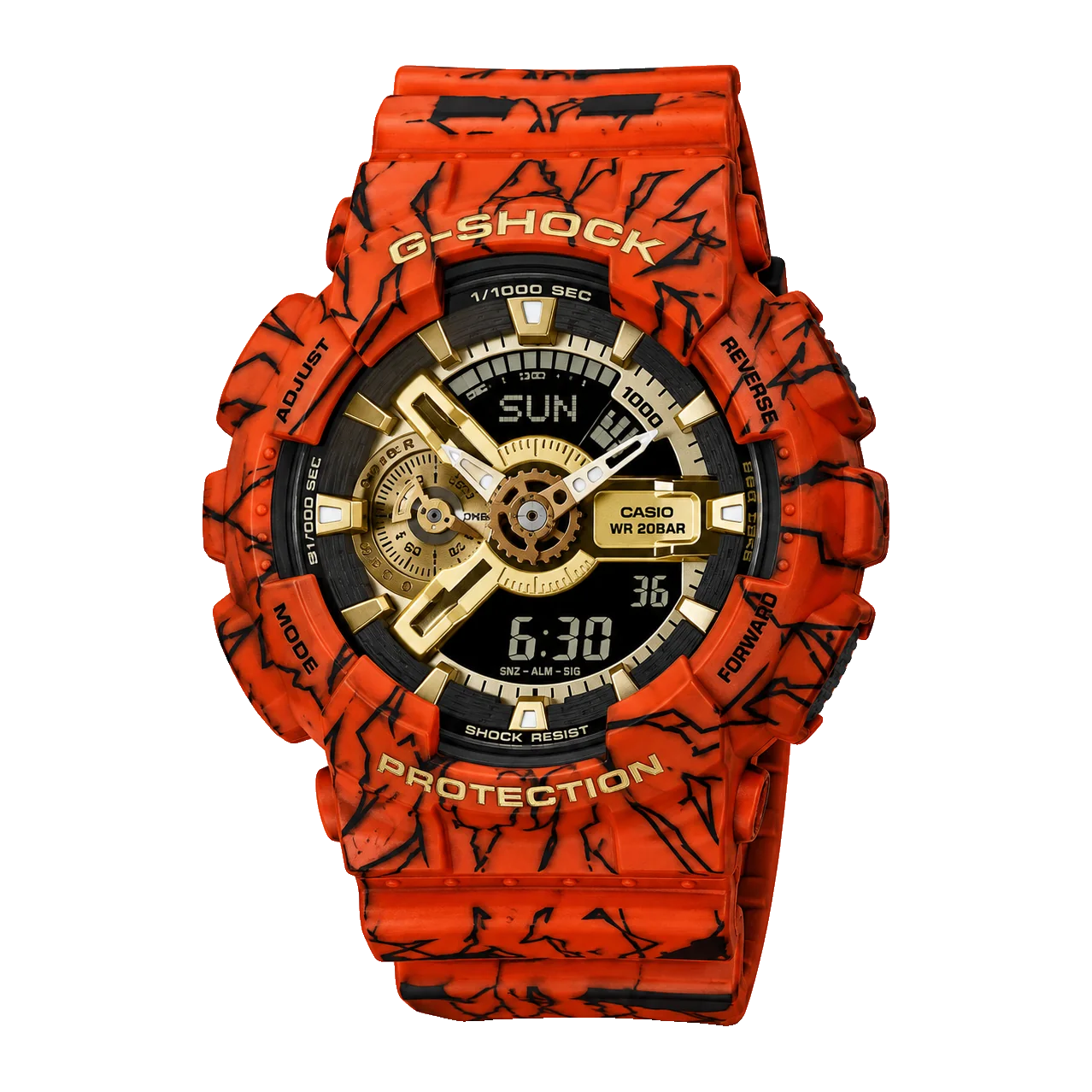 G-SHOCK GA-700 — Orange Camo