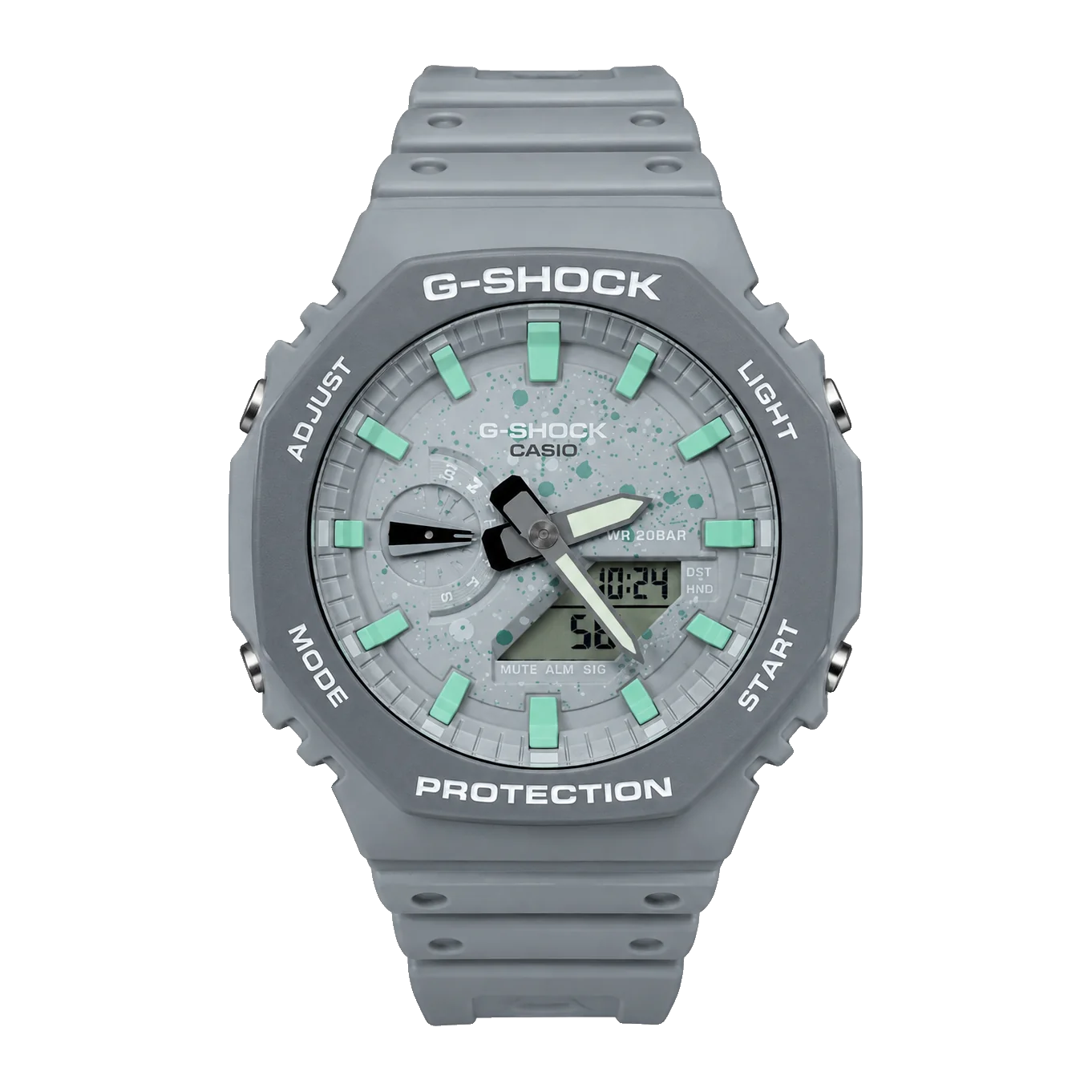 G-SHOCK GA-2100 — Splash Gray