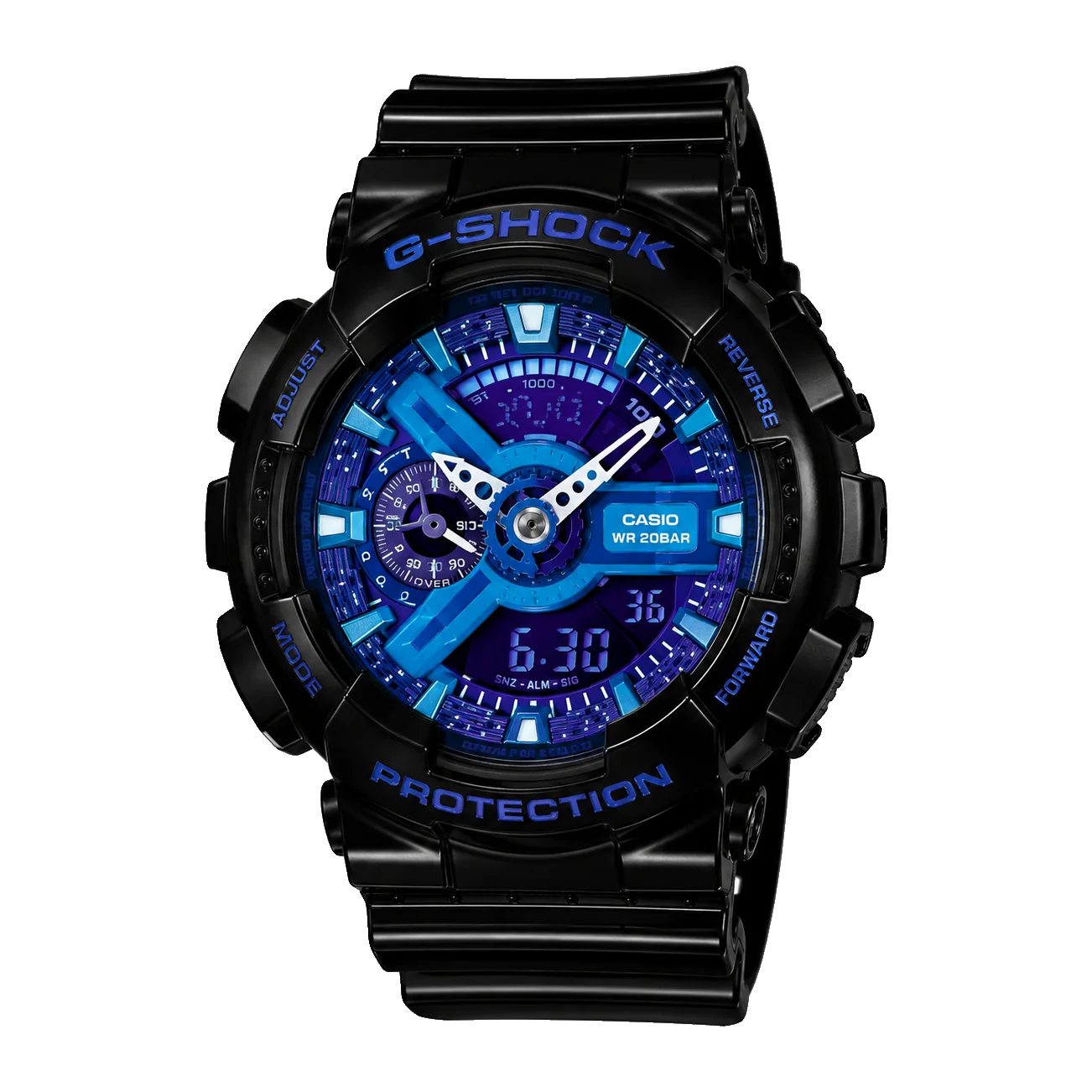 G-SHOCK GA-700 — Black & Blue