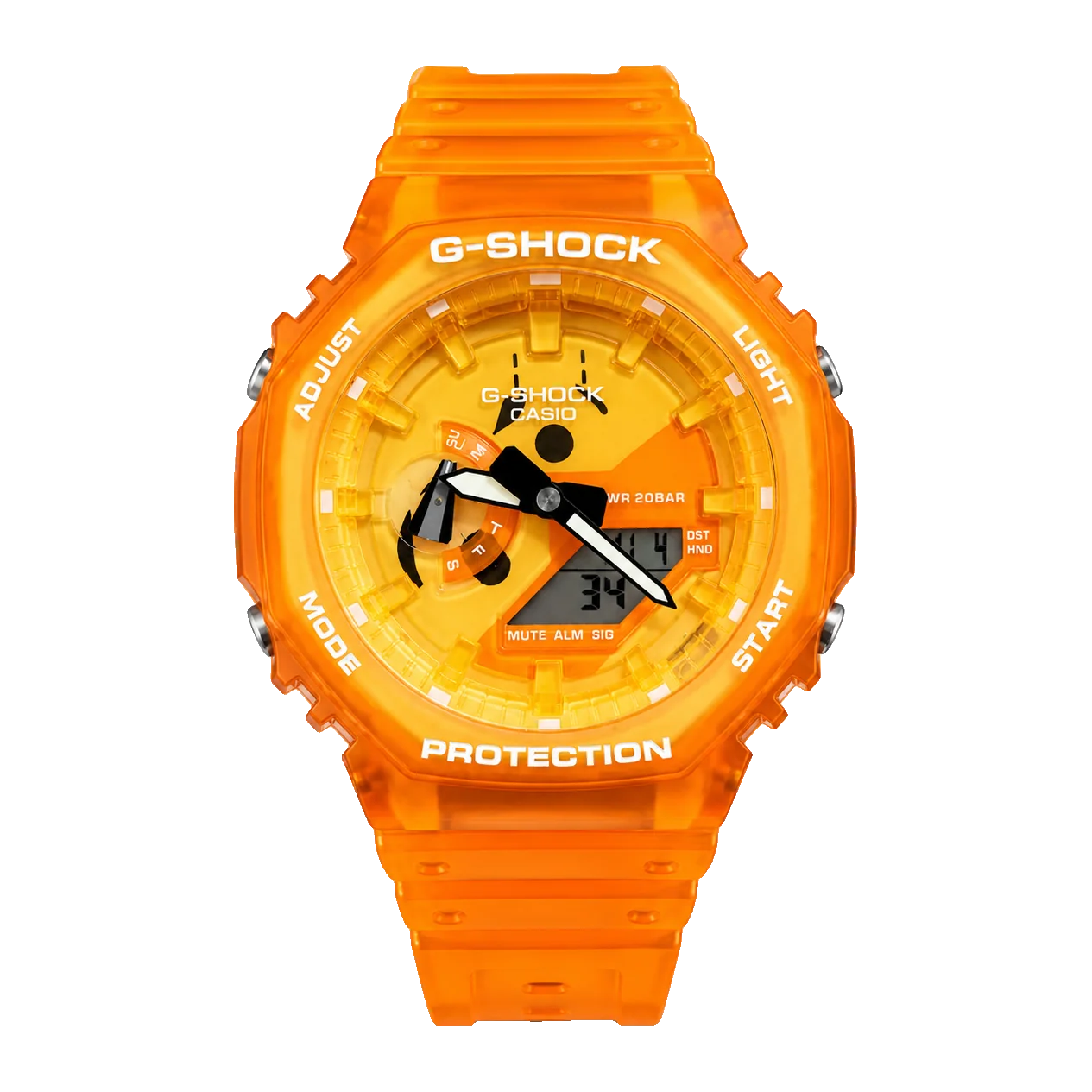 Power Ranger GA-2100 — Orange
