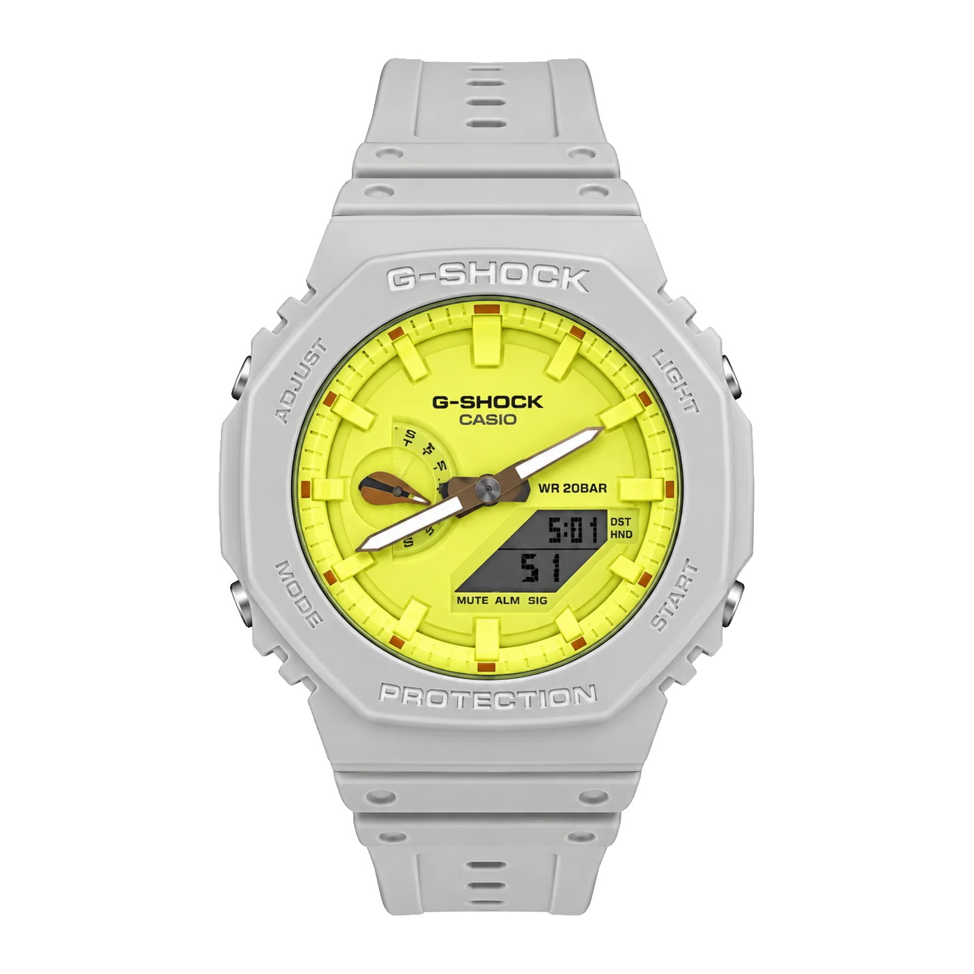 G-SHOCK GA-2100 — Yellow Leaf