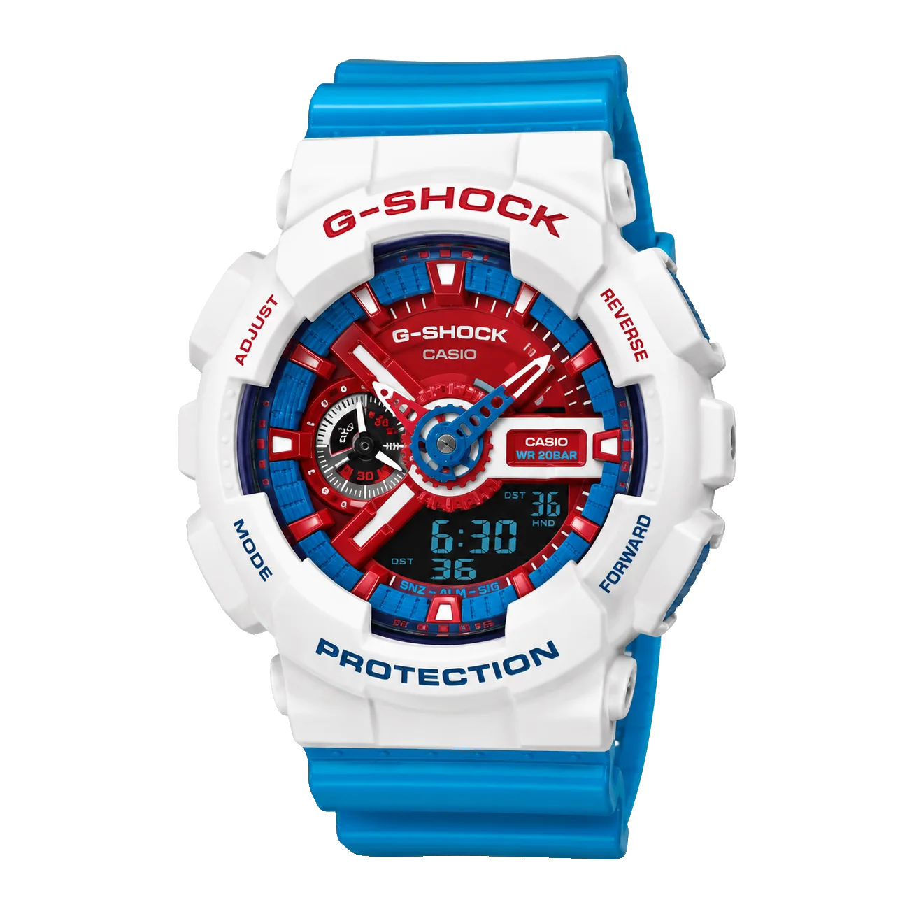 G-SHOCK GA-700 — White & Blue