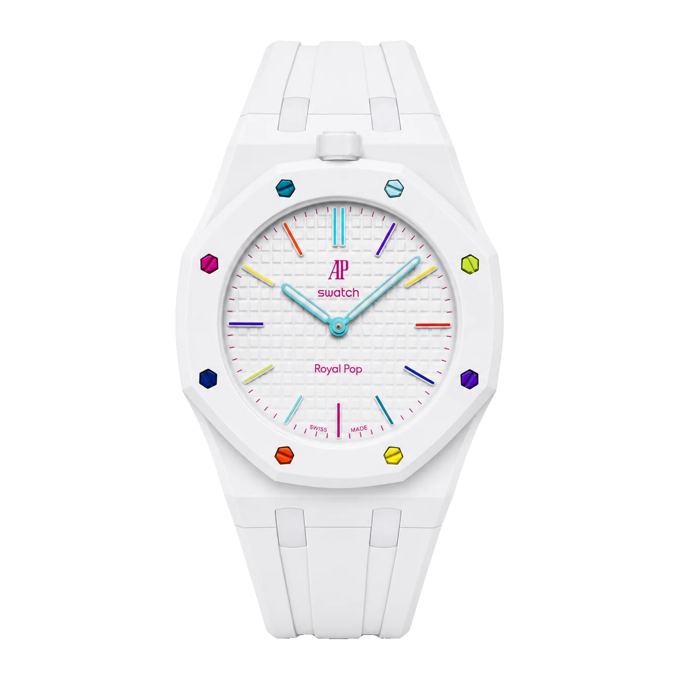 Royal Pop Prism White — Silicone