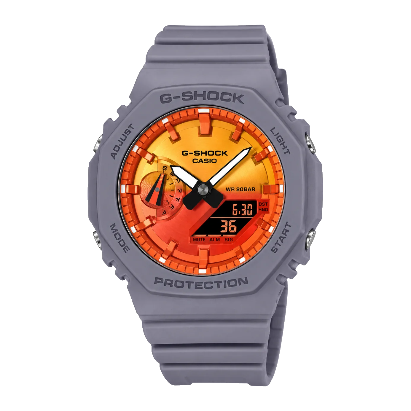 G-SHOCK GA-2100 — Gray Sun