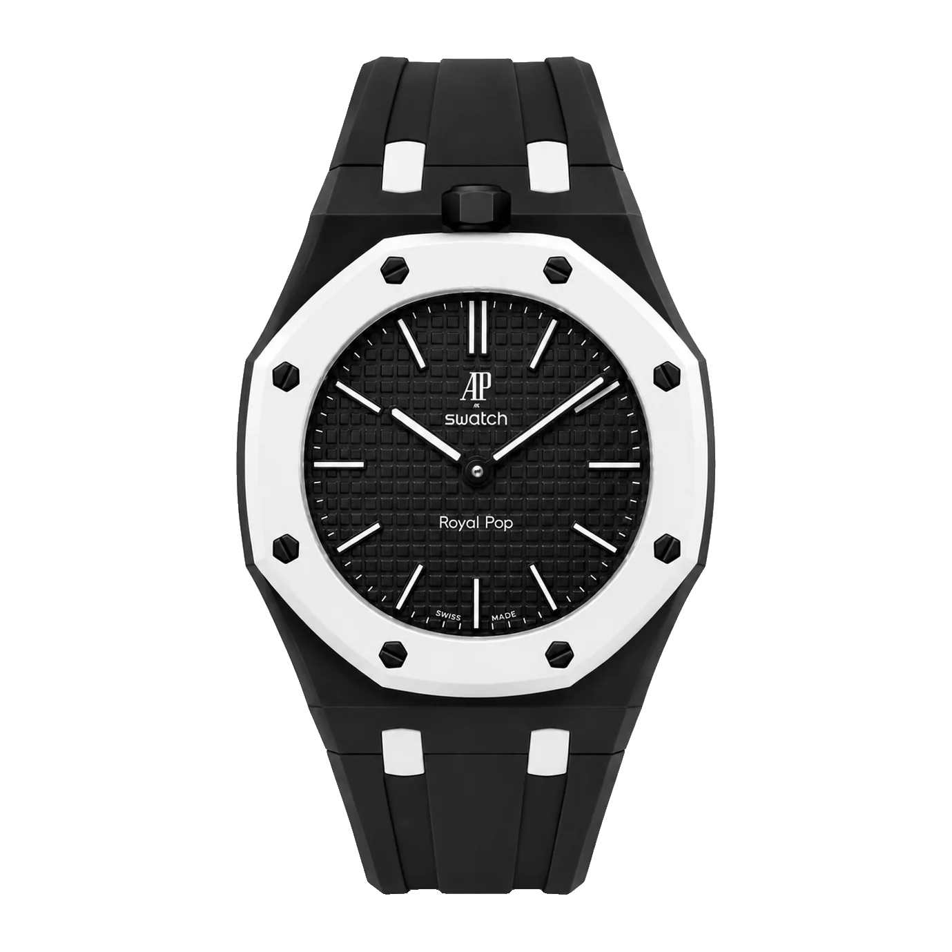 Royal Pop Midnight Monochrome — Silicone