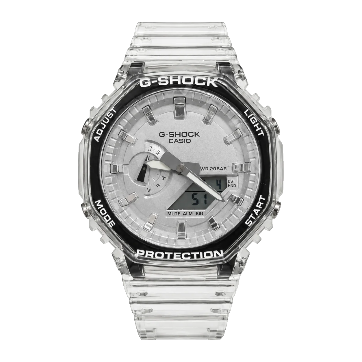 G-SHOCK GA-2100 — Silver