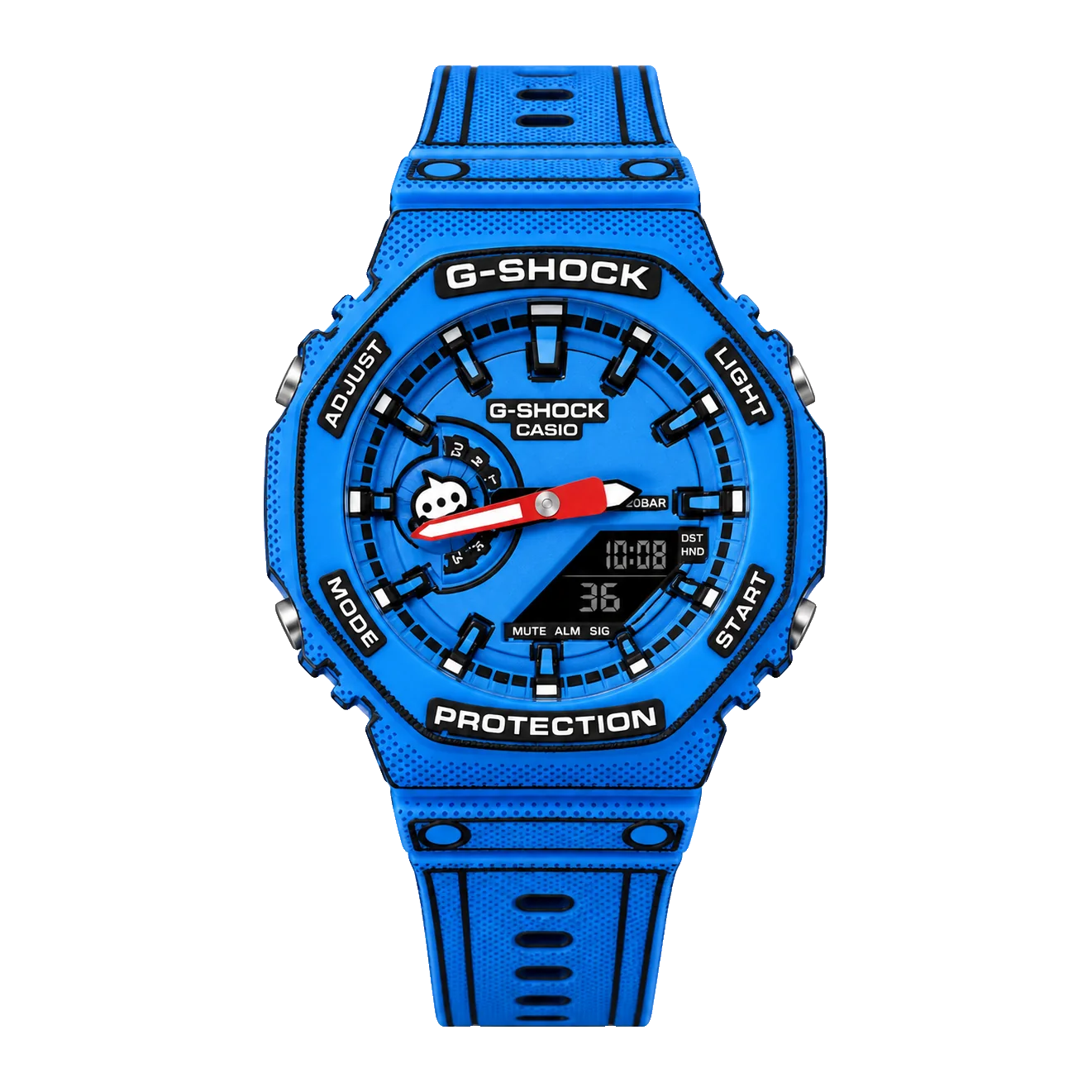 Animated G-SHOCK GA-2100 — Blue